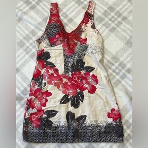 Free People Asian Pattern Mini Dress
